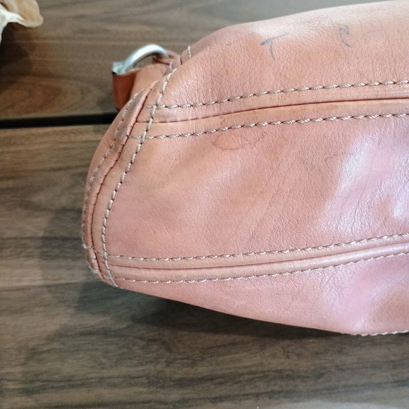 Fossil Tan Leather Women's Bag - Picture 5 of 11